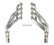 LS Swap Long Tube Headers Stainless 1968-1974 GM C-10, 20 2WD Trucks, Full-Length LS Swap, 1-7, 8 Inch, Collector Size 3 Inch, Natural Finish Fits Narrow Frame 1968-1972 Trucks & All 1973-1974 W, Premium Mounting Brackets Hooker BlackHeart