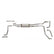 Exhaust System GM C1500, GMt400 Swap 2WD Fits 1988-1998 GM C1500 Trucks And Suvs 2WD Regular Cab Short Bed 117.5 Inch Wheelbase Hooker BlackHeart