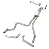 Exhaust System GM C1500, GMt400 Swap 2WD Fits 1988-1998 GM C1500 Trucks And Suvs 2WD Regular Cab Short Bed 117.5 Inch Wheelbase Hooker BlackHeart