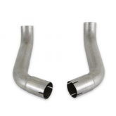 Exhaust Tips GM C1500, K1500 Stealth Exit Fits 1988-1998 GM C1500, K1500 (GMt400) Trucks And Suvs 409 Stainless Steel 2.5-Inch Stealth Exit Tips Hooker BlackHeart