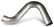 1970-1974 Mopar E-Body Gen III Hemi Swap Exhaust System 3 Inch Dual 304 Stainless Steel With Quad Polished Tips Fits Into Slots In Bottom Of The R, T Style Rear Valance Panel Hooker BlackHeart