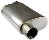1970-1974 Mopar E-Body Gen III Hemi Swap Exhaust System 3 Inch Dual 304 Stainless Steel With Quad Polished Tips Fits Into Slots In Bottom Of The R, T Style Rear Valance Panel Hooker BlackHeart