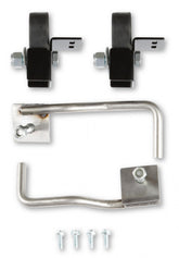 1970-1974 Mopar E-Body Gen III Hemi Swap Exhaust System 3 Inch Dual 304 Stainless Steel With Quad Polished Tips Fits Into Slots In Bottom Of The R, T Style Rear Valance Panel Hooker BlackHeart