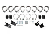 3.0 Inch 304 Stainless Steel Hemi Swap Exhaust System 1968-1970 Mopar B-Body 3.0 Inch 304 Stainless Steel Gen III Hemi Header Back Swap Exhaust System Aggressive To Moderate Sound Hooker BlackHeart