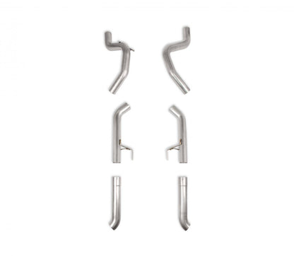 3.0 Inch 304 Stainless Steel Hemi Swap Exhaust System 1968-1970 Mopar B-Body 3.0 Inch 304 Stainless Steel Gen III Hemi Header Back Swap Exhaust System Aggressive To Moderate Sound Hooker BlackHeart