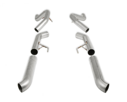 3.0 Inch 304 Stainless Steel Hemi Swap Exhaust System 1968-1970 Mopar B-Body 3.0 Inch 304 Stainless Steel Gen III Hemi Header Back Swap Exhaust System Aggressive To Moderate Sound Hooker BlackHeart