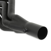 Gen III Hemi Swap Mid-Length Headers Black Painted Fits 1972-1974 Dodge D100, D150 1974 Dodge Ramcharger And 1974 Plymouth Trailduster 2-Wheel Drive Hooker BlackHeart
