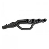 Gen III Hemi Swap Mid-Length Headers Black Painted Fits 1972-1974 Dodge D100, D150 1974 Dodge Ramcharger And 1974 Plymouth Trailduster 2-Wheel Drive Hooker BlackHeart