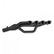 Gen III Hemi Swap Mid-Length Headers Black Painted Fits 1972-1974 Dodge D100, D150 1974 Dodge Ramcharger And 1974 Plymouth Trailduster 2-Wheel Drive Hooker BlackHeart