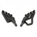 Gen III Hemi Swap Mid-Length Headers Black Painted Fits 1972-1974 Dodge D100, D150 1974 Dodge Ramcharger And 1974 Plymouth Trailduster 2-Wheel Drive Hooker BlackHeart