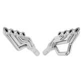 Gen III Hemi Swap Mid-Length Headers Silver Ceramic Coated Fits 1972-1974 Dodge D100, D150 2-Wheel Drive, 1974 Dodge Ramcharger 2-Wheel Drive, And 1974 Plymouth Trailduster 2-Wheel Drive Hooker BlackHeart