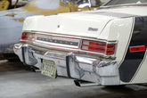 Exhaust Tips Super Bee Style Polished 340 Stainless Steel 2.5 Inch Inlet With Rectangular Oval Oulet Clamp-On Set Of 2 Pieces Hooker BlackHeart