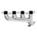 Lt Swap Exhaust Manifolds Stainless Steel Polished Finish Multi-Fit 2.50 In. Outlet Gen V Chevrolet Lt Engine Hooker BlackHeart