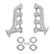 Lt Swap Exhaust Manifolds Stainless Steel Polished Finish Multi-Fit 2.50 In. Outlet Gen V Chevrolet Lt Engine Hooker BlackHeart