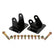 Engine Mount Brackets 1996-2004 Mustang LS Swap W, AjeMu40Um K-Member Hooker BlackHeart