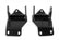 Engine Swap Brackets 1967-1972 GM C10 LS, Lt Engine Swap Frame Brackets Fits 2WD Trucks With Narrow Frame Rails Hooker BlackHeart