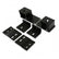 Engine Mount Brackets 1972-1993 Dodge W100, W150 4Wd Truck With Gen III Hemi Swap Hooker BlackHeart