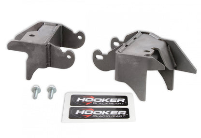 Engine Mount Brackets 1997-2006 Jeep Wrangler Tj, Lj With LS Or Lt Engine Swap Hooker BlackHeart