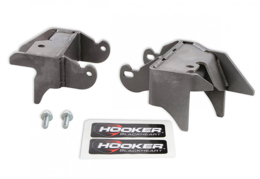 Engine Mount Brackets 1997-2006 Jeep Wrangler Tj, Lj With LS Or Lt Engine Swap Hooker BlackHeart