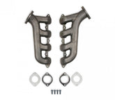 Lt Swap Exhaust Manifolds Natural Cast Finish Multi-Fit GM Lt Exhaust Manifolds 2.50-Inch Outlet Hooker BlackHeart