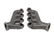 Lt Swap Exhaust Manifolds Natural Cast Finish Multi-Fit GM Lt Exhaust Manifolds 2.50-Inch Outlet Hooker BlackHeart