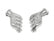 Lt Swap Exhaust Manifolds Silver Ceramic Finish Multi-Fit GM Lt Exhaust Manifolds 2.50 Inch Outlet Hooker BlackHeart