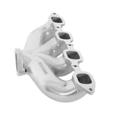 Lt Swap Exhaust Manifolds Center Dump Silver Ceramic Multi-Fit GM Gen V Lt Engines 2.50-In. Outlet Block Hugger Style With Center Dump Outlet Hooker BlackHeart