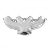 Lt Swap Exhaust Manifolds Center Dump Silver Ceramic Multi-Fit GM Gen V Lt Engines 2.50-In. Outlet Block Hugger Style With Center Dump Outlet Hooker BlackHeart