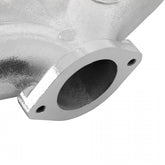 Lt Swap Exhaust Manifolds Center Dump Silver Ceramic Multi-Fit GM Gen V Lt Engines 2.50-In. Outlet Block Hugger Style With Center Dump Outlet Hooker BlackHeart