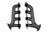 Lt Swap Exhaust Manifolds Black Ceramic Finish Multi-Fit GM Lt Exhaust Manifolds 2.50 Inch Outlet Hooker BlackHeart