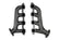 Lt Swap Exhaust Manifolds Black Ceramic Finish Multi-Fit GM Lt Exhaust Manifolds 2.50 Inch Outlet Hooker BlackHeart