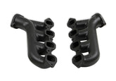 Lt Swap Exhaust Manifolds Black Ceramic Finish Multi-Fit GM Lt Exhaust Manifolds 2.50 Inch Outlet Hooker BlackHeart