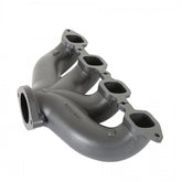 Lt Swap Exhaust Manifolds Center Dump Black Ceramic Multi-Fit GM Gen V Lt Engines 2.50-In. Outlet Block Hugger Style With Center Dump Outlet Hooker BlackHeart