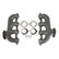 Lt Swap Exhaust Manifolds Rear Dump Natural Cast Multi-Fit GM Gen V Lt Engines 2.50-In. Outlet Hooker BlackHeart