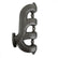 Lt Swap Exhaust Manifolds Rear Dump Natural Cast Multi-Fit GM Gen V Lt Engines 2.50-In. Outlet Hooker BlackHeart