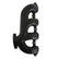 Lt Swap Exhaust Manifolds Rear Dump Black Multi-Fit GM Gen V Lt Engines 2.50-In. Outlet Hooker BlackHeart