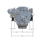 Lt Swap Exhaust Manifolds Rear Dump Black Multi-Fit GM Gen V Lt Engines 2.50-In. Outlet Hooker BlackHeart
