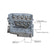 Lt Swap Exhaust Manifolds Rear Dump Sbc Exit Natural Cast Multi-Fit GM Gen V Lt Engines 2.50-In. Outlet Hooker BlackHeart