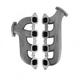 Lt Swap Exhaust Manifolds Rear Dump Sbc Exit Natural Cast Multi-Fit GM Gen V Lt Engines 2.50-In. Outlet Hooker BlackHeart