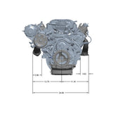 Lt Swap Exhaust Manifolds Rear Dump Sbc Exit Black Multi-Fit GM Gen V Lt Engines 2.50-In. Outlet Hooker BlackHeart