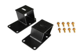 Engine Mount Brackets Gen III Hemi Engine Swap Engine Mounting Brackets For 1972-1993 Dodge D100, D150 2WD Truck, 1974-1993 Ramcharger 2WD, And 1974-1981 Trailduster 2WD Hooker BlackHeart