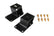 Engine Mount Brackets Gen III Hemi Engine Swap Engine Mounting Brackets For 1972-1993 Dodge D100, D150 2WD Truck, 1974-1993 Ramcharger 2WD, And 1974-1981 Trailduster 2WD Hooker BlackHeart
