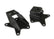 Engine Mount Brackets Gen III Hemi Engine Mounting Brackets For 1966-1972 Mopar B-Body With V8 K-Member Hooker BlackHeart