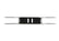 Transmission Crossmember Gen III Hemi Swap Transmission Crossmember For 1966-1970 Mopar B-Body Hooker BlackHeart