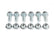 Engine Swap Brackets 1963-1967 GM C10 LS, Lt Engine Swap Frame Brackets Fits 2WD Trucks With Wide Frame Rails Hooker BlackHeart