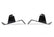 Engine Swap Brackets 1963-1967 GM C10 LS, Lt Engine Swap Frame Brackets Fits 2WD Trucks With Wide Frame Rails Hooker BlackHeart