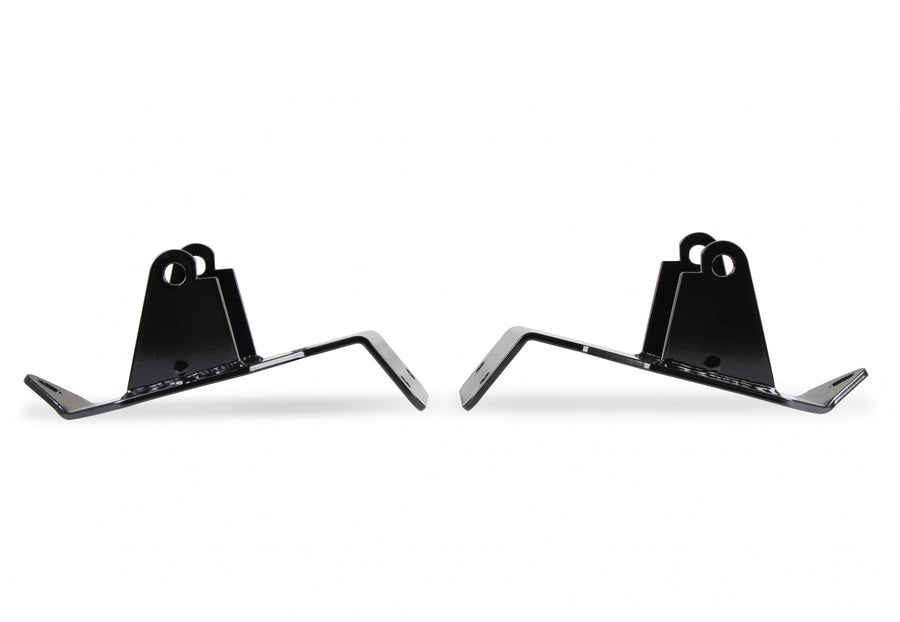 Engine Swap Brackets 1963-1967 GM C10 LS, Lt Engine Swap Frame Brackets Fits 2WD Trucks With Wide Frame Rails Hooker BlackHeart