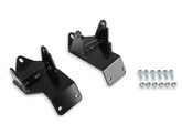 Engine Swap Brackets 1963-1967 GM C10 LS, Lt Engine Swap Frame Brackets Fits 2WD Trucks With Wide Frame Rails Hooker BlackHeart