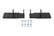Standard LS Swap Mount Brackets Dual Mounting Position Fits GM 1988-1998 C1500 Rwd Trucks Hooker BlackHeart