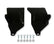 Engine Mount Brackets Fits 1973-1987 Chevrolet, GMc C10 2WD Trucks With Gen III Hemi Engine Swap Hooker BlackHeart